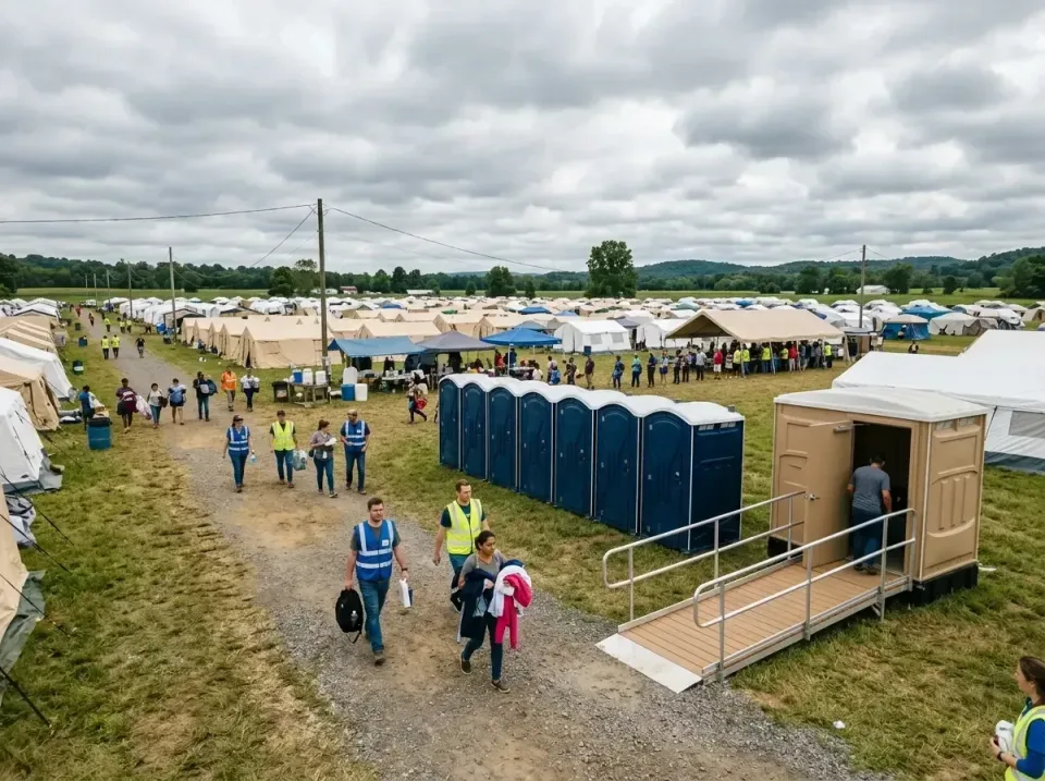 disaster-relief-camp-restrooms-010 — frequently asked questions, Dumpster & Portable Bathrooms Rental in Rockville, MN